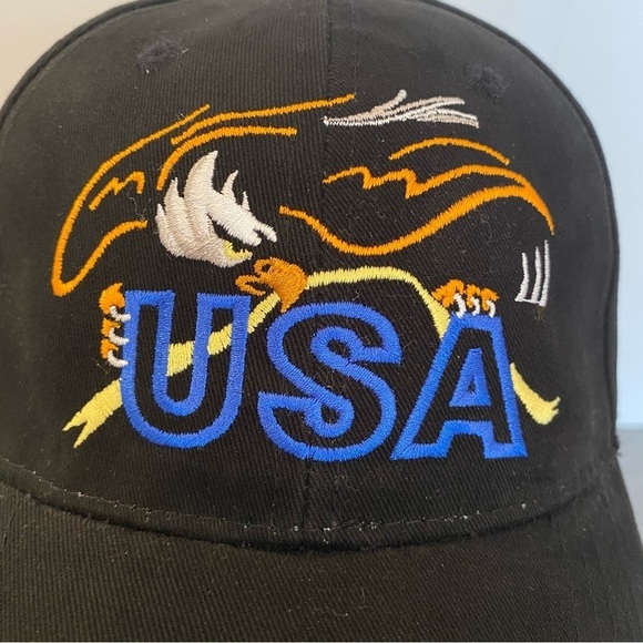 USA Eagle Freedom Isn’t Free Adjustable Ball Cap - Picture 2 of 9
